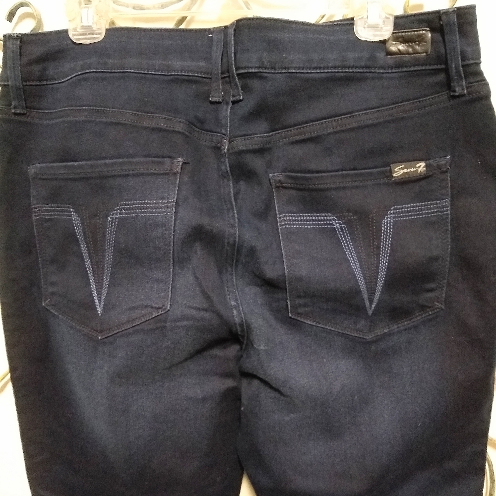 SEVEN7 High Rise Skinny Crop Ankle Skin-Fit jeans NWOT, 16 - Picture 3 of 14